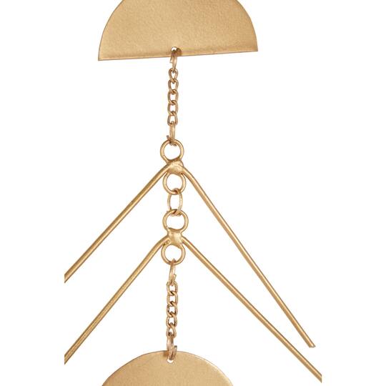 48" Gold Metal Eclectic Wind Chime, 2ct.